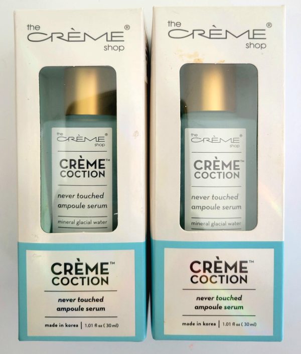 The Crème Shop Crèmecoction Never Touched Facial Ampoule Serum Duo on Sale