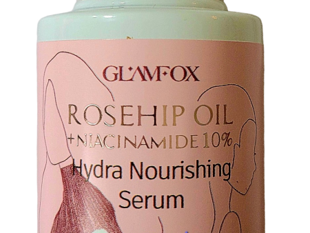 Glamfox Rosehip Oil + Niacinamide 10% Hydra Nourishing Serum Online now