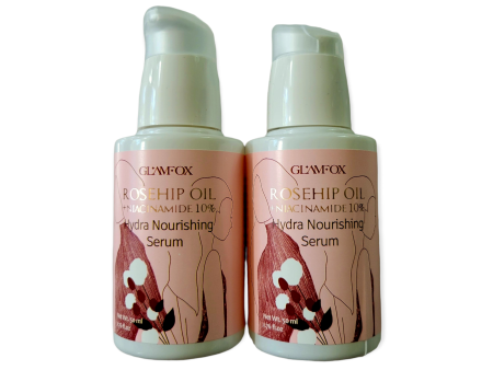 Glamfox Rosehip Oil and Niacinamide Hydra Nourishing Serum Duo Online Hot Sale