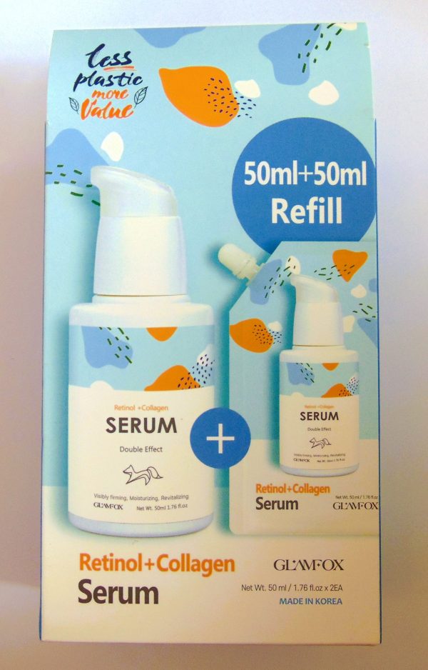 Glamfox Retinol and Collagen Serum Refill Set Online