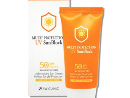 3W CLINIC Multi Protection UV Sun Block SPF 50 PA +++ Supply