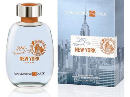 Profumo Uomo Mandarina Duck Let s Travel NY EDT 100 ml For Sale