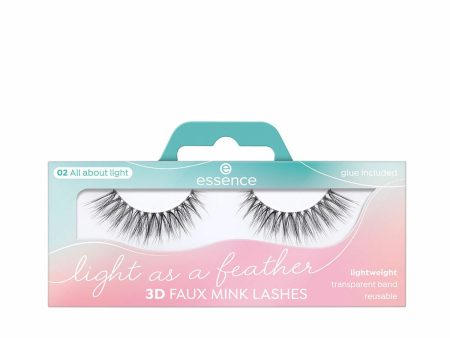 Set di ciglia finte Essence Light as a Feather Nº 02 Online