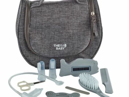 Set di igiene ThermoBaby 9 Pezzi Grigio Online