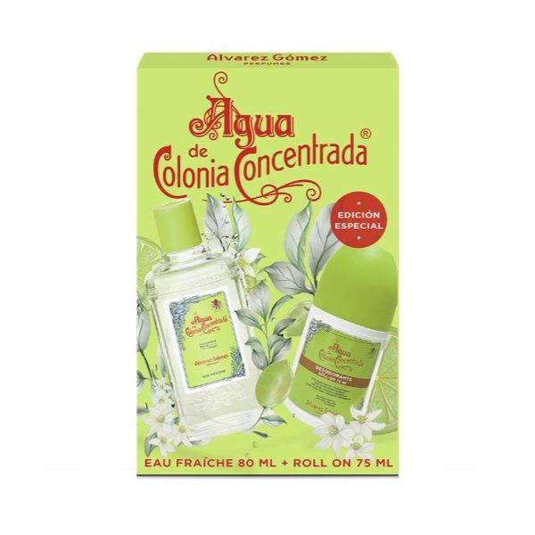 Cofanetto Profumo Unisex Alvarez Gomez Agua de Colonia Concentrada Eau Fraîche 2 Pezzi Hot on Sale