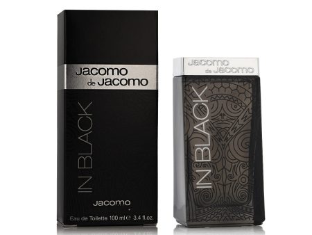 Profumo Uomo Jacomo Paris EDT Jacomo de Jacomo In Black 100 ml Online Sale