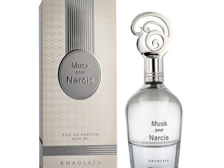 Profumo Uomo Khadlaj Musk Pour Narcis EDP 100 ml Online Hot Sale