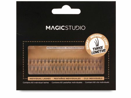 Set di ciglia finte Magic Studio Mink Individuale 60 Unità (60 Unità) Online now