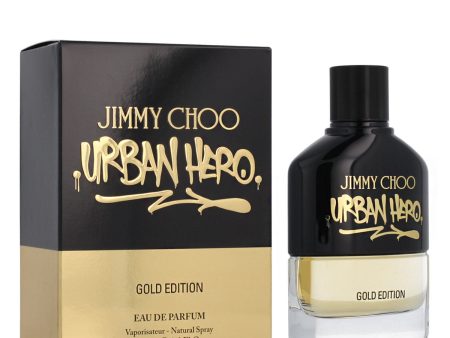 Profumo Uomo Jimmy Choo Urban Hero Gold Edition EDP 100 ml Fashion