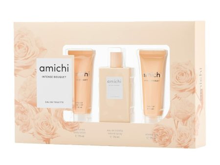 Cofanetto Profumo Donna Amichi Intense Bouquet 3 Pezzi For Discount