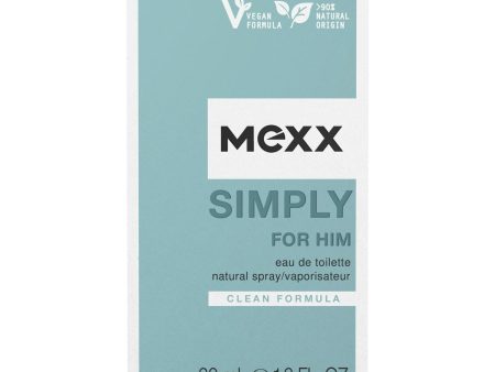 Profumo Uomo Mexx Simply For Him EDT 30 ml Fashion