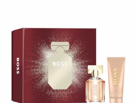 Cofanetto Profumo Donna Hugo Boss EDP BOSS The Scent EDP 2 Pezzi Online Sale