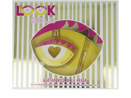 Cofanetto Profumo Donna Agatha Ruiz De La Prada Look Gold 2 Pezzi Cheap