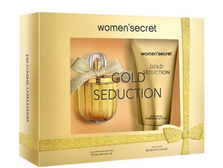 Cofanetto Profumo Donna Gold Seduction Women Secret GOLD SEDUCTION (2 pcs) EDP 2 Pezzi Online Sale