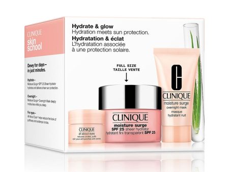 Set Cosmetica Clinique MOISTURE SURGE 3 Pezzi Online Sale