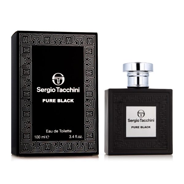 Profumo Uomo Sergio Tacchini EDT Pure Black 100 ml Online now