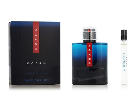 Cofanetto Profumo Donna Prada Luna Rossa Ocean EDT 2 Pezzi Supply