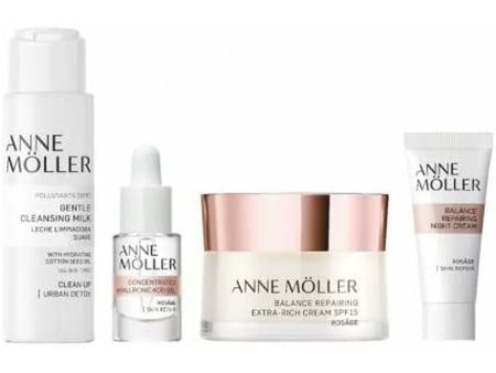 Set Cosmetica Unisex Anne Möller Rosâge Balance Extra-Rich Repairing Cream 4 Pezzi Cheap