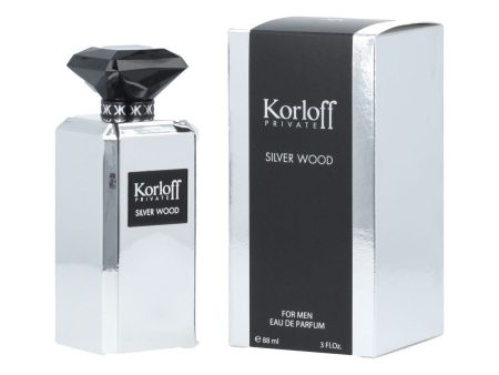 Profumo Uomo Korloff EDP Silver Wood (88 ml) Fashion