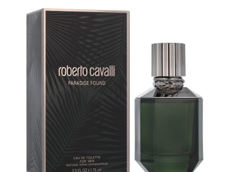 Profumo Uomo Roberto Cavalli Paradise Found For Men EDT EDT 75 ml Cheap