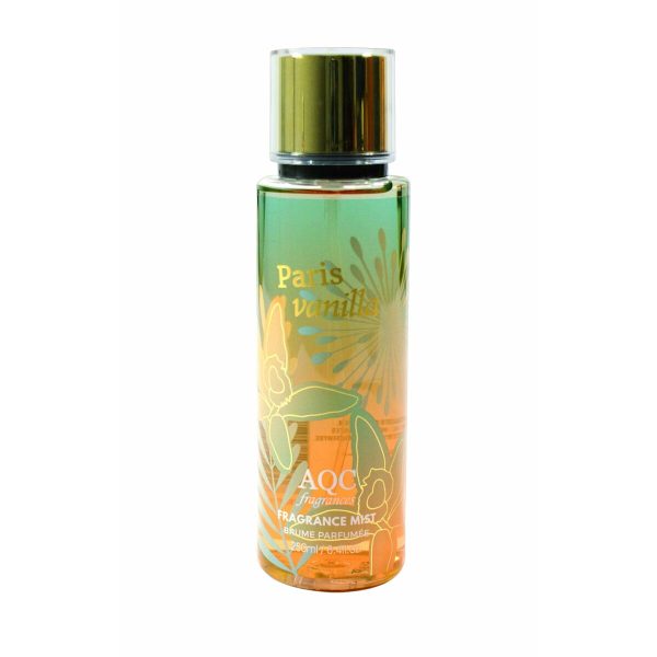 Spray Corpo AQC Fragrances   Paris Vanilla 236 ml Online Sale