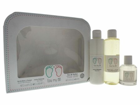 Set Bagno Per Bambini Eau my BB EDT 60 ml 3 Pezzi Cheap