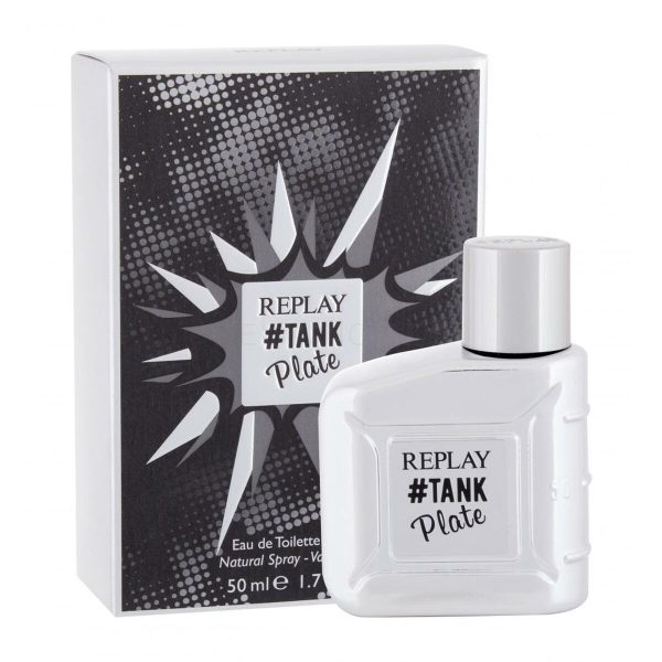 Profumo Uomo Replay EDT #Tank Plate For Him (50 ml) For Sale