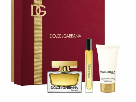 Cofanetto Profumo Donna Dolce & Gabbana THE ONE 3 Pezzi Cheap