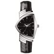 Orologio Uomo Hamilton VENTURA SS BLACK DIAL - BLACK LEATHER STRAP Online Sale