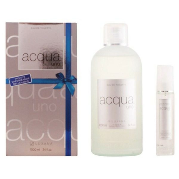 Cofanetto Profumo Donna Acqua Uno Luxana (2 pcs) on Sale