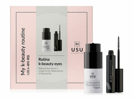 Set Cosmetica Unisex USU Cosmetics My K-Beauty Eyes Rutine 2 Pezzi For Discount