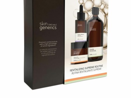 Set Cosmetica Unisex Skin Generics Revitalizing Supreme Routine 3 Pezzi Fashion